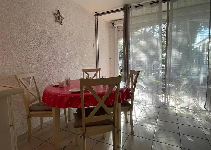 公寓 4 Couchages Ar490-022 滨海阿热莱斯